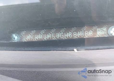 2016 Honda Cr-V Ex из США, поврежденный, VIN 2HKRM4H57GH681886